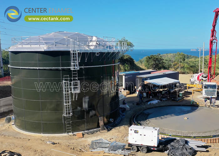Protect Your Floating Roof Tanks with Center Enamel Aluminum Dome Roofs