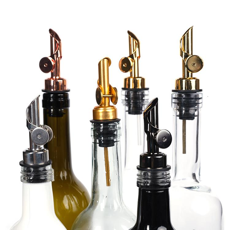 Leak-Proof 304 Stainless Steel Cooking Oil Vinegar Olive Oil Bottles Pourer