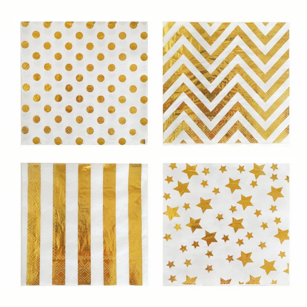 Assorted Colorful Airlaid Nonwoven Embossed Napkins Paper with Logo White Black Pink Dinner Paper Napkin 33*33