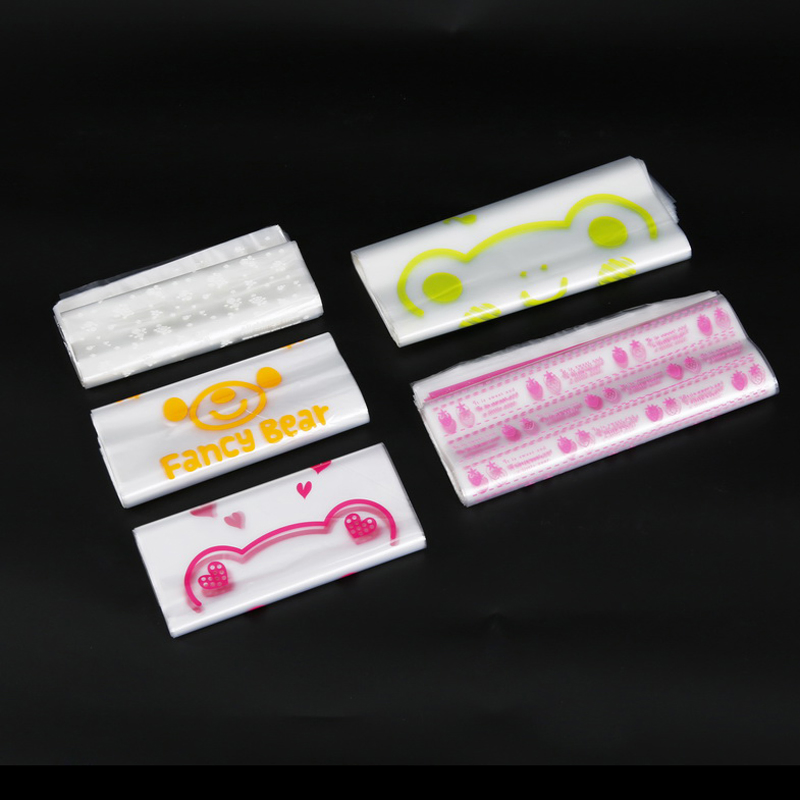 Clear Transparent Side-Seal Plastic Flat Bags for Food, Fruit, Vegetable Storage - Wholesale