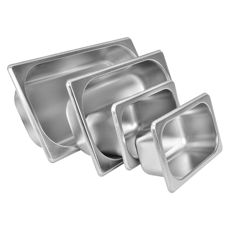 1/1 Gn Pan Gastronorm Container 15 Cm Stainless Steel Food Tray