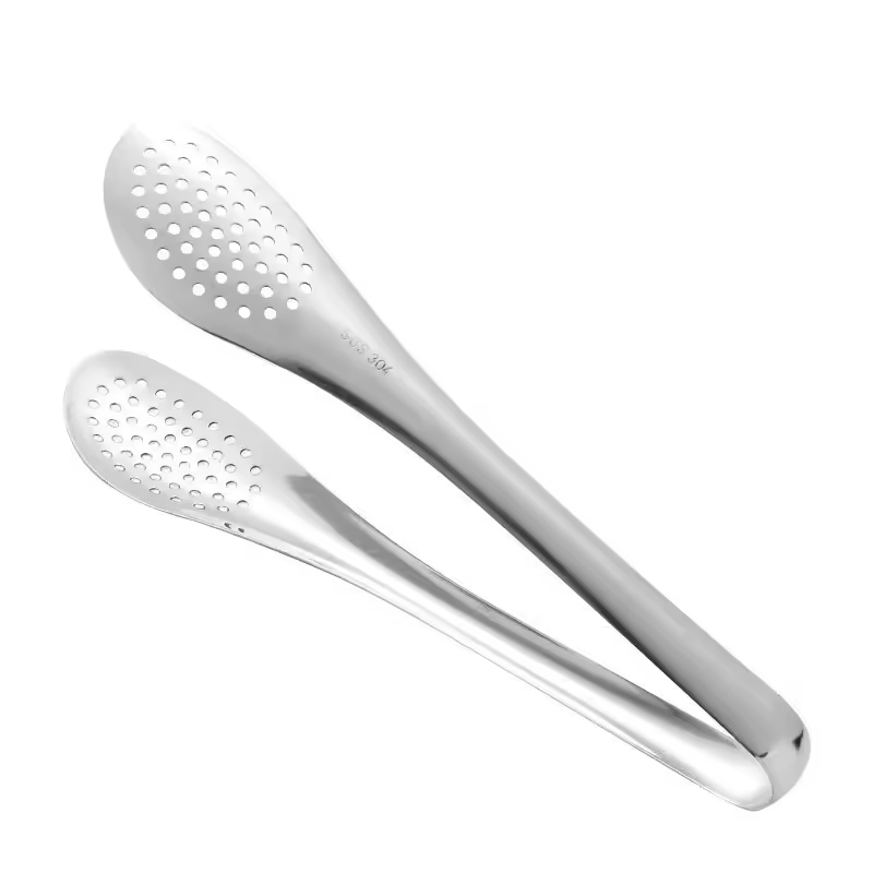 Anti Heat Bread Clip Kitchen Bakery Food Bread Thongs BBQ Tools Accessories Stainless Steel Food Tongs Cooking