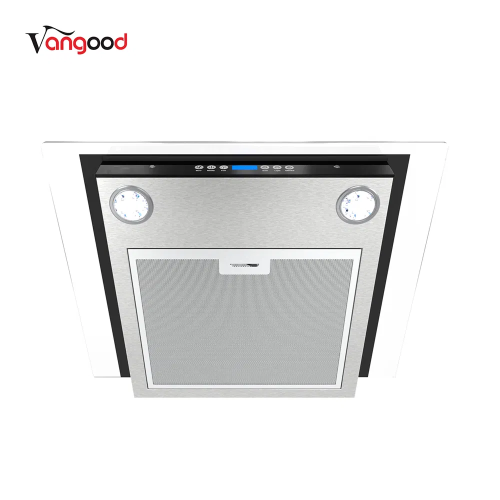 Stainless Downdraft Slim Customize Kitchen Wall Extraction Cooker Chimney Range Hood