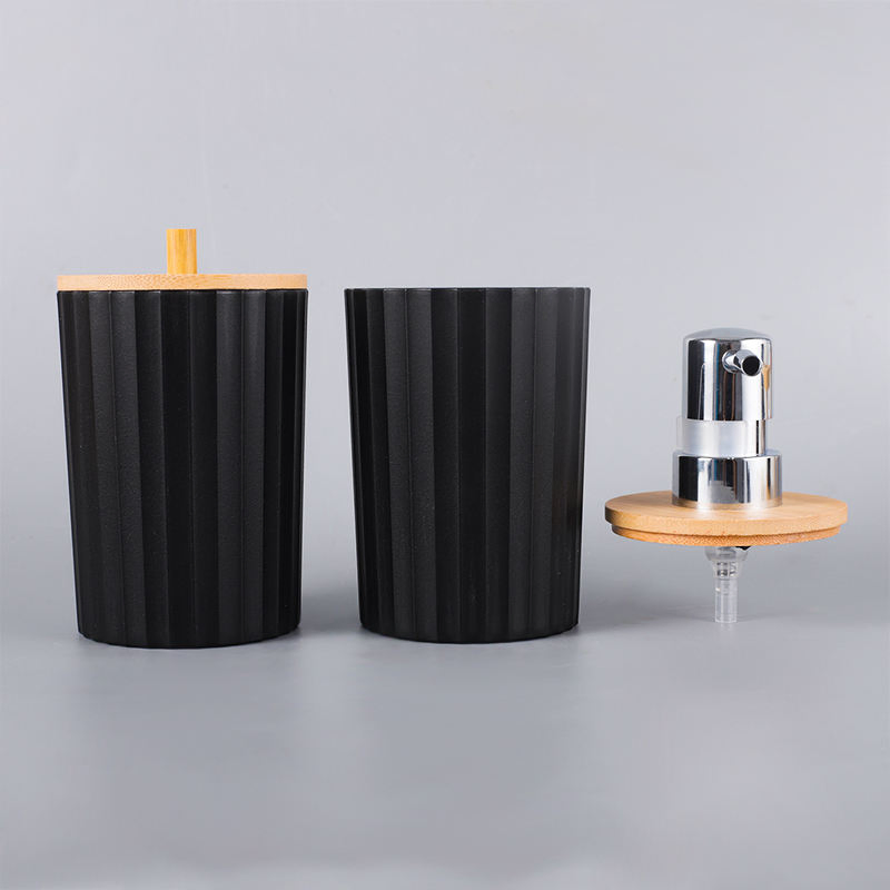 New Custom Bathroom Items Elegant Neutral 3PCS Bathroom Sets Luxury Bathroom Accessories Set for Home