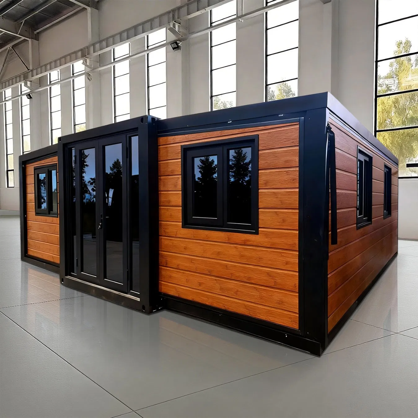 Prefab Movable Luxury Quick Installation Foldable Prefabricated Folding Flat Pack Container House Transportable Foldable Houses Mobile Home