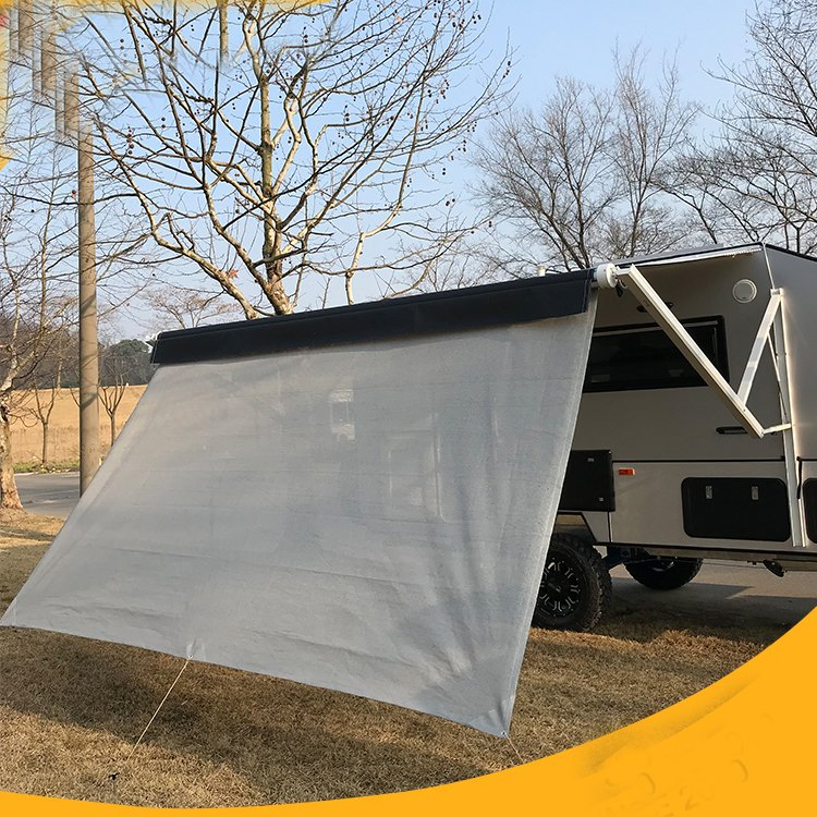 RV Awning Shade Drop Shade Area Under Awning