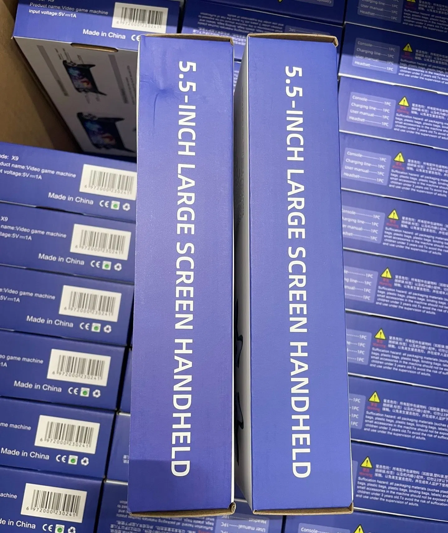 Портативная игровая консоль Retro X9 с двумя джойстиками