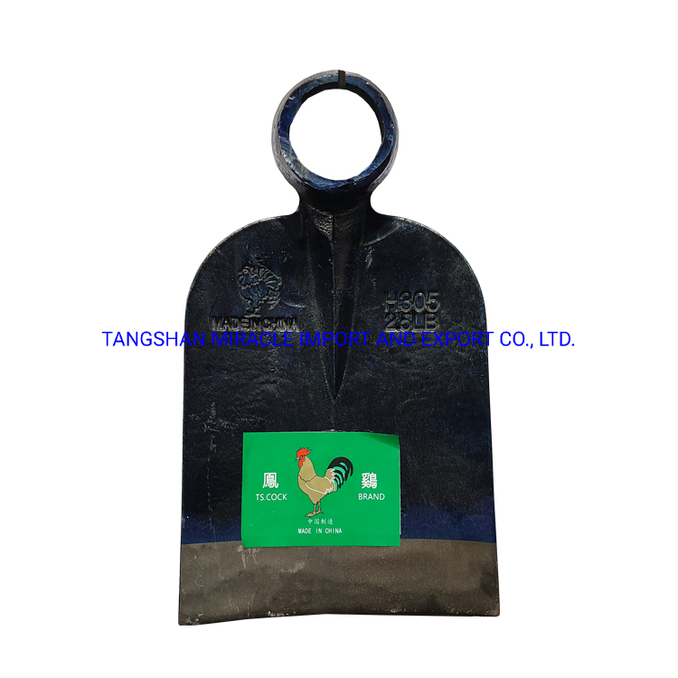 Steel Forged Hoe Head H305 Hand Tools Carbon Steel Garden Digging Hoe