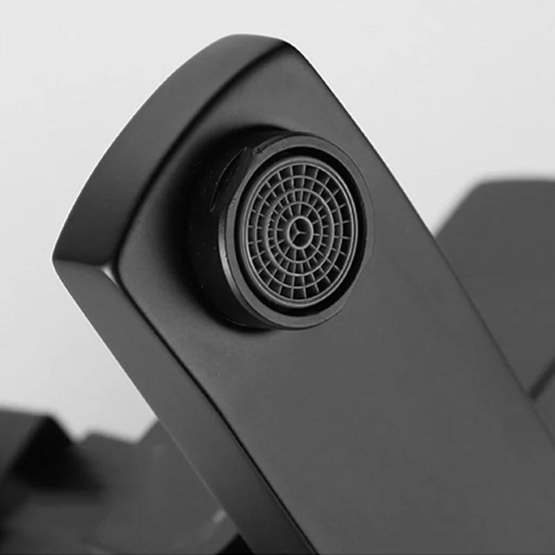 Смеситель цифровой скрытый 4-в-1 для ванной, черный