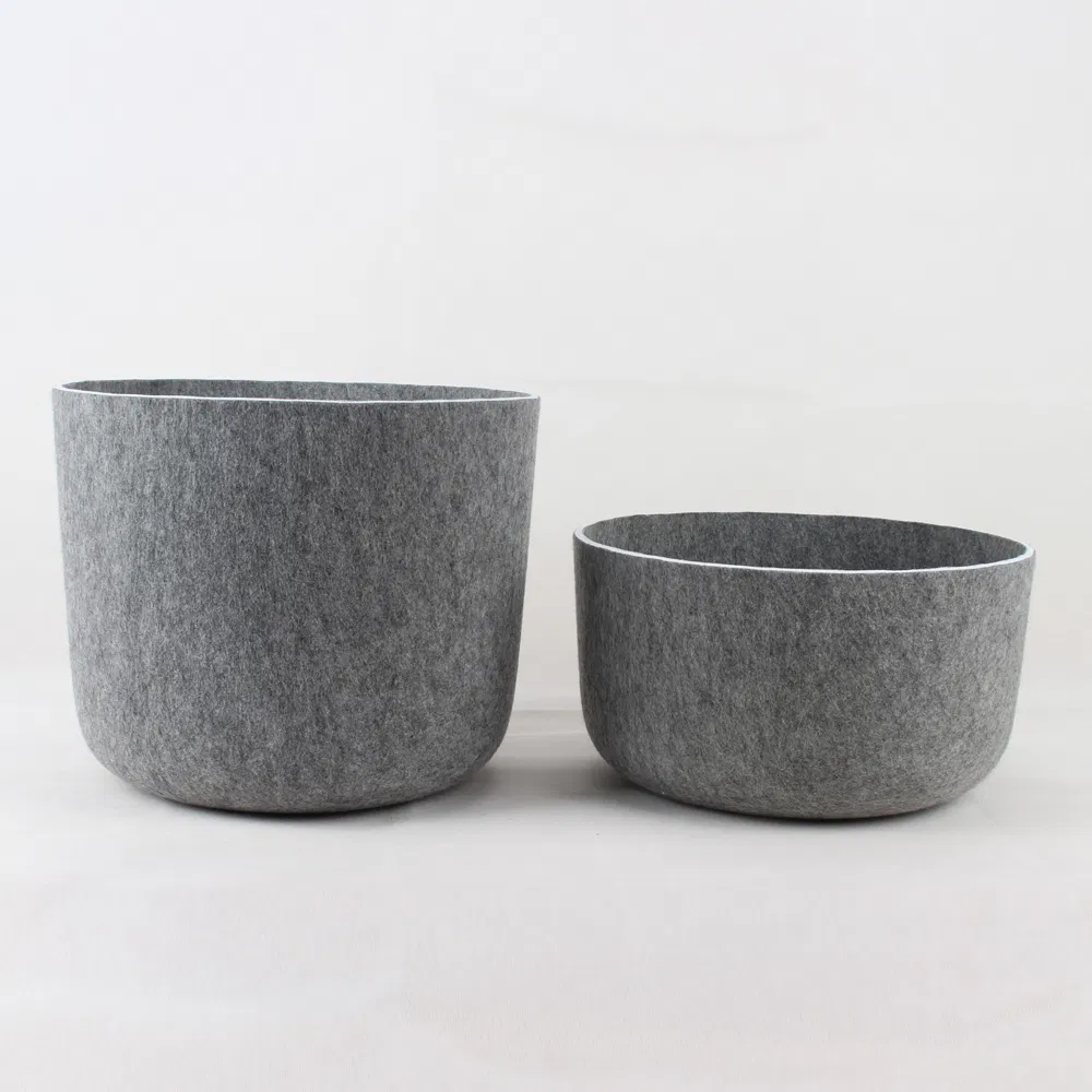 Household Good Quality Small Size Recyclable Pet Felt Thermoforming Felt Slim Storage Container for Home