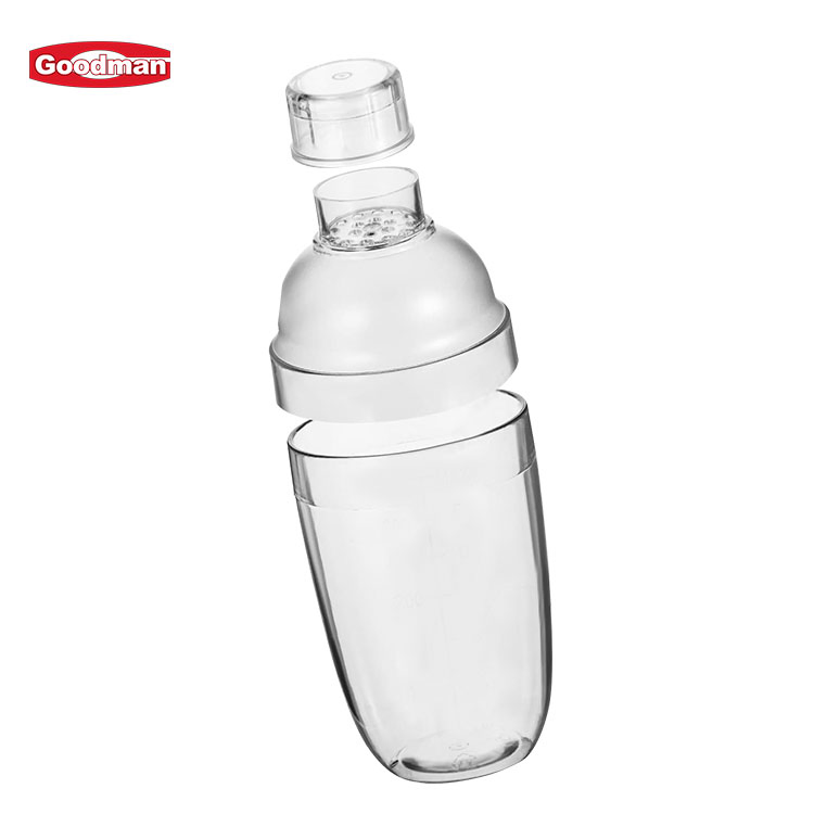 530ml Plastic Shaker Bar Tools Bartender Shakers Polycarbonate Drink Mixer Cocktail Shakers