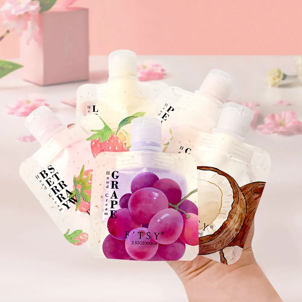 Private Label Fruit Whitening Hand Cream Non-Greasy Whitening Nourishing Hand Cream for All Skin