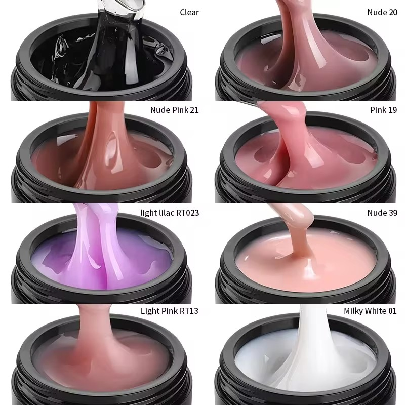 Premium Soak-off LED/UV Nail Gel for Effortless Extensions