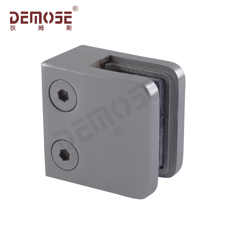 Horizontal Bar Balustrade for Modern Spaces with Glass Clamp (DMS-P14012)