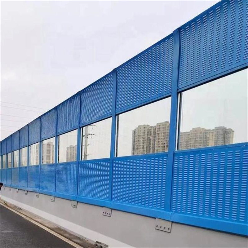 Customized Noise Barrier Soundproof Wall Construction Site Heat-Resistant and UV Resistant Sound Insulation Barrier Panel