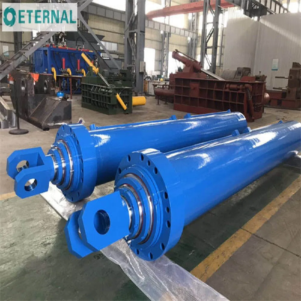 Телескопический гидроцилиндр 50-100 тонн, 2-5 ступеней