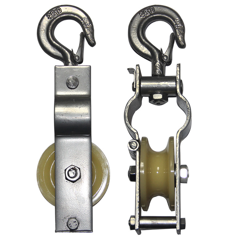 Large Diameter Wire Sheave Pulley Block of Nylon Wheel