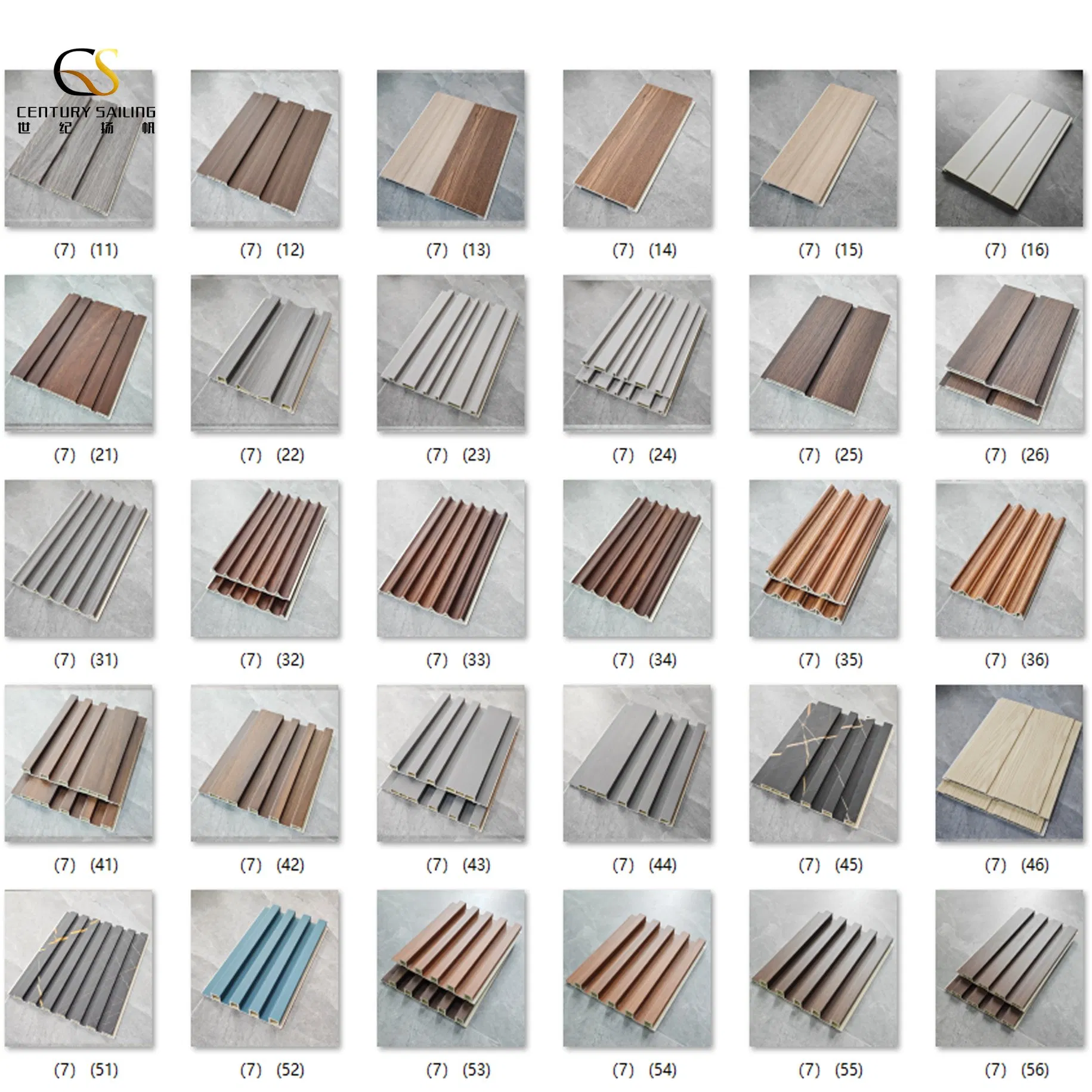 Waterproof UV-Resistant WPC Wall Panel Composite Decoration Wall Panel