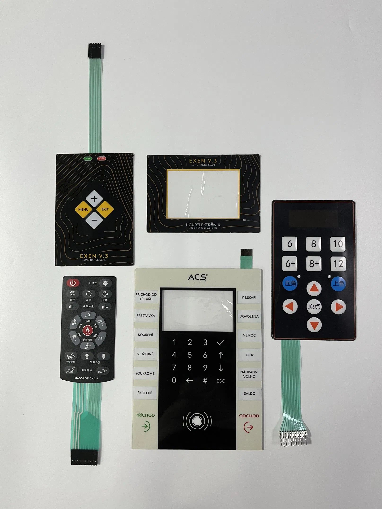 Качественная мембранная клавиатура с эмбоссированием