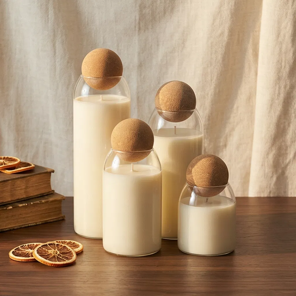 Стеклянная банка 500 мл для хранения и творчества