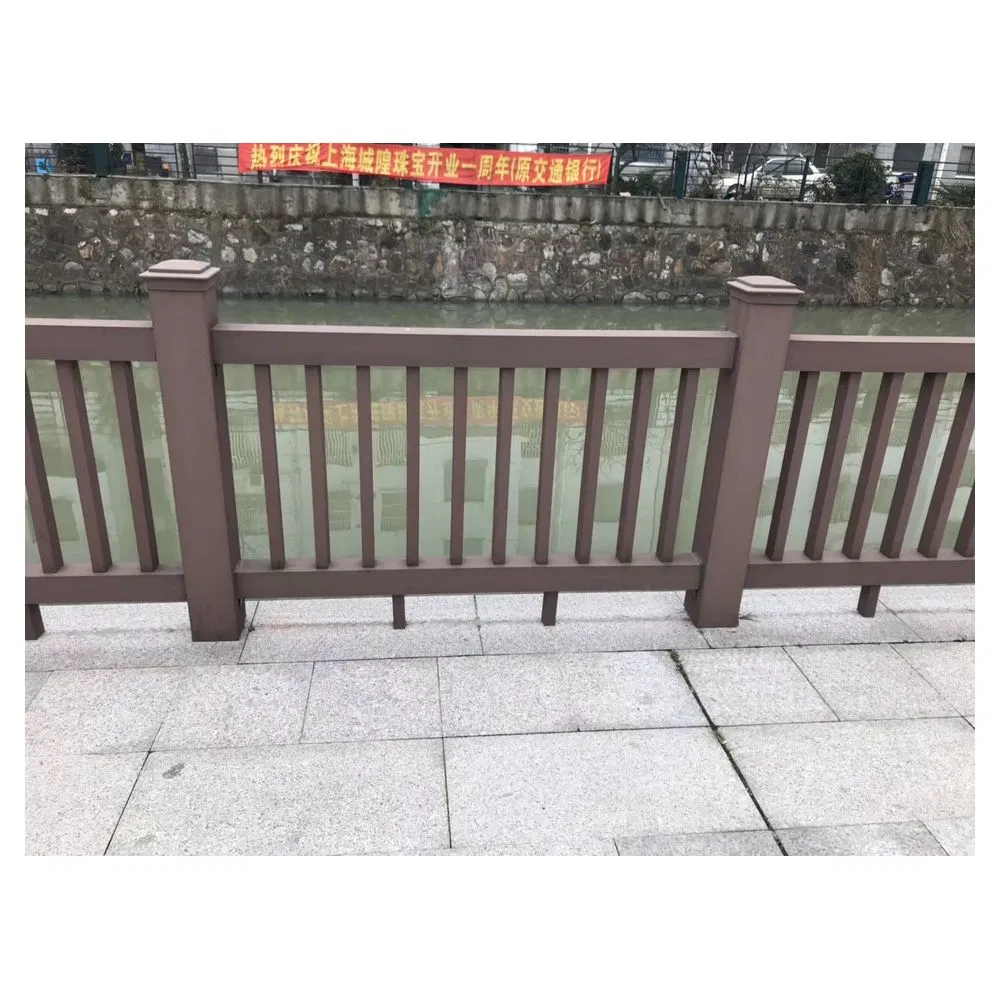 New Waterproof Decorative Panels Garden Composite Wood Eco-Friendly Fencing Outdoor WPC Fence