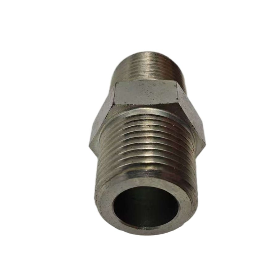Male Straight BSPT Tube Fittings Pipe Fitting Connector Hydraulic Adapter Applied in Air Compressors, Pneumatic Tools, and Factory Automation Lines