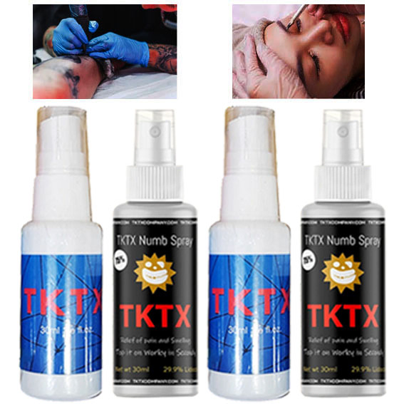 New 99% Tktx Numbing Spray Gel Foam 30ml Anesthesia Spray Numbness Gel Tattoo Supply