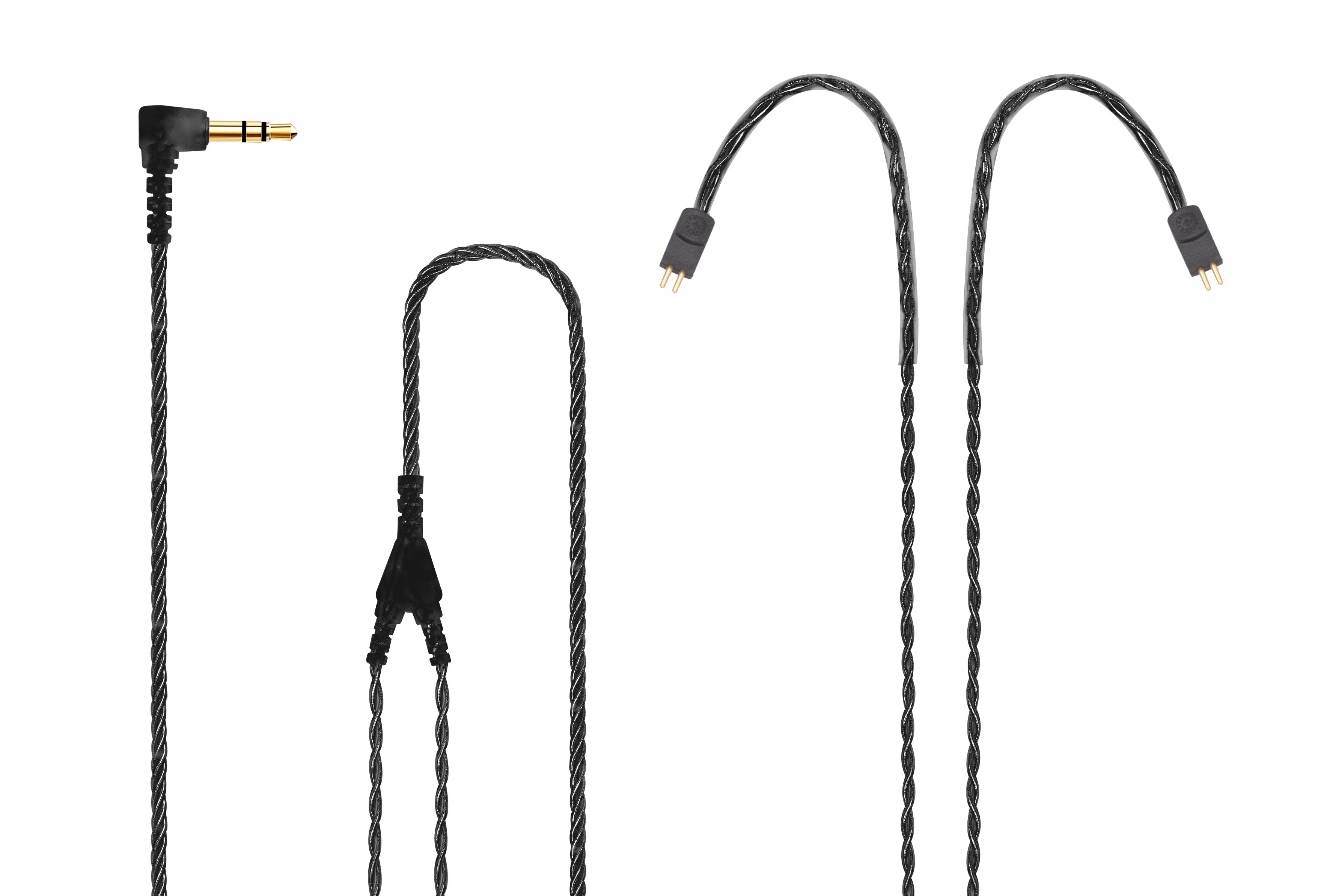 Line Curved in Ear Monitor Cable for Earphone