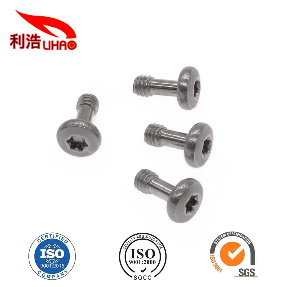 Heat Set Round Head Knurled Captive Screw