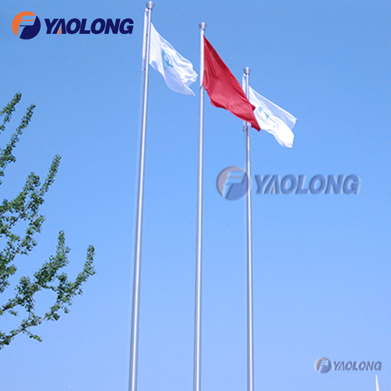9 Meter Stainless Steel Flag Pole with Automatic Brake System