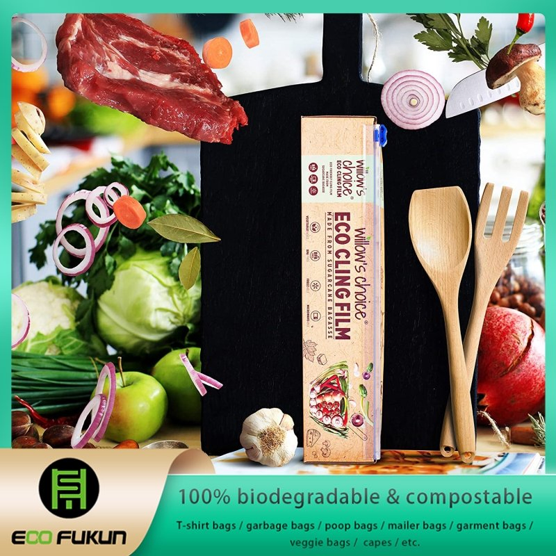 Great Wrap: 100% Compostable Stretch Wrap, Custom Designed Box