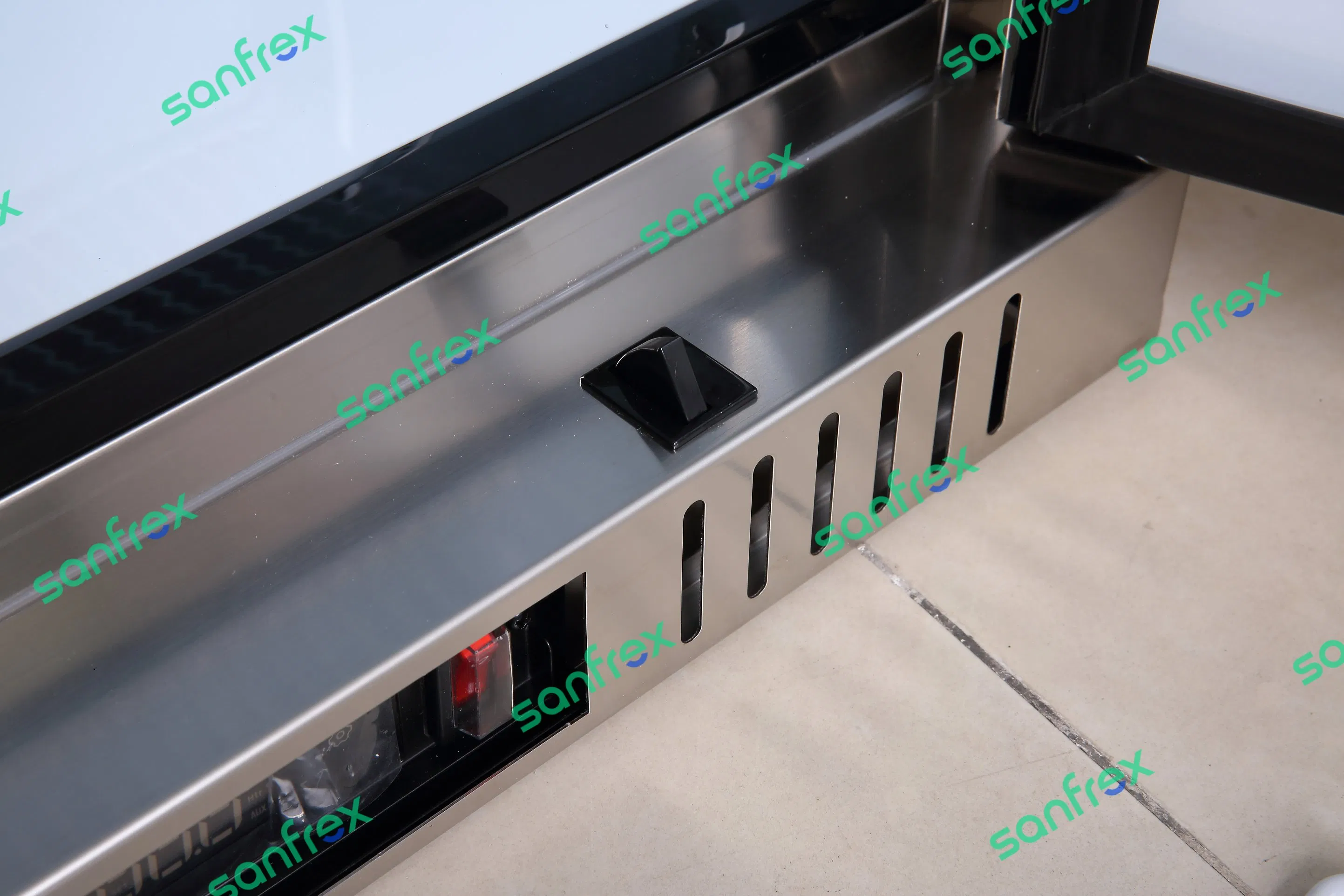 Versatile Under Counter Refrigerator with Adjustable Shelves and Cooling