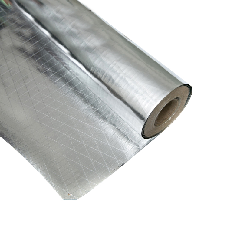 Incombustible Kraft Tri-Ways Aluminum Foil Fsk for Steel Roof Insulation
