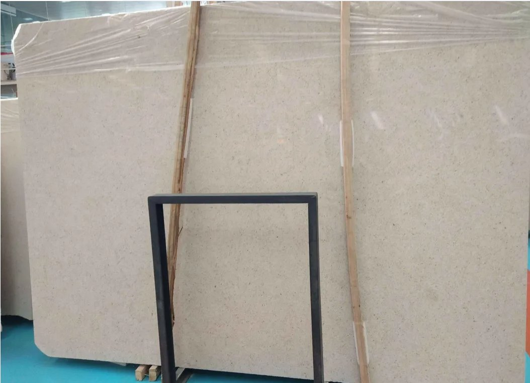 China Building Material Moca Cream Limestone Marble for Flooring Paver Tile Exterior Cladding