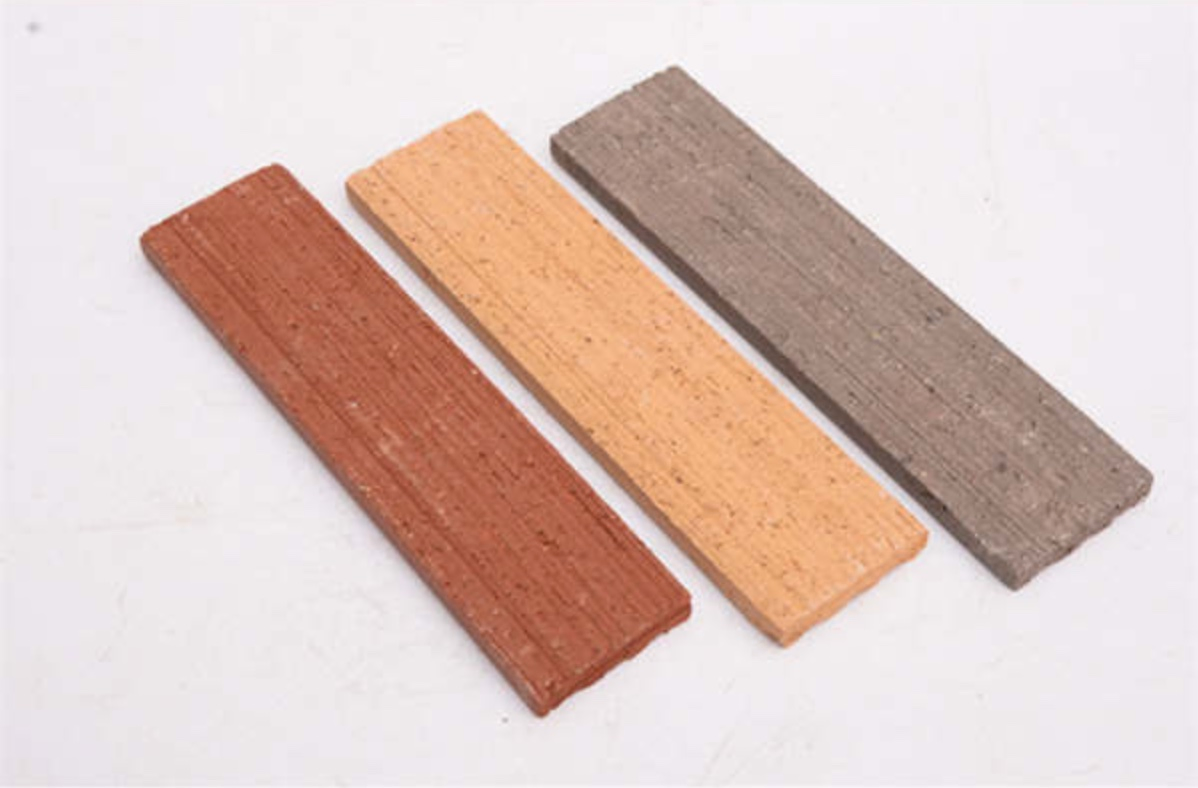 Decorative Split Face Brick Veneer External Brick Slip Cladding