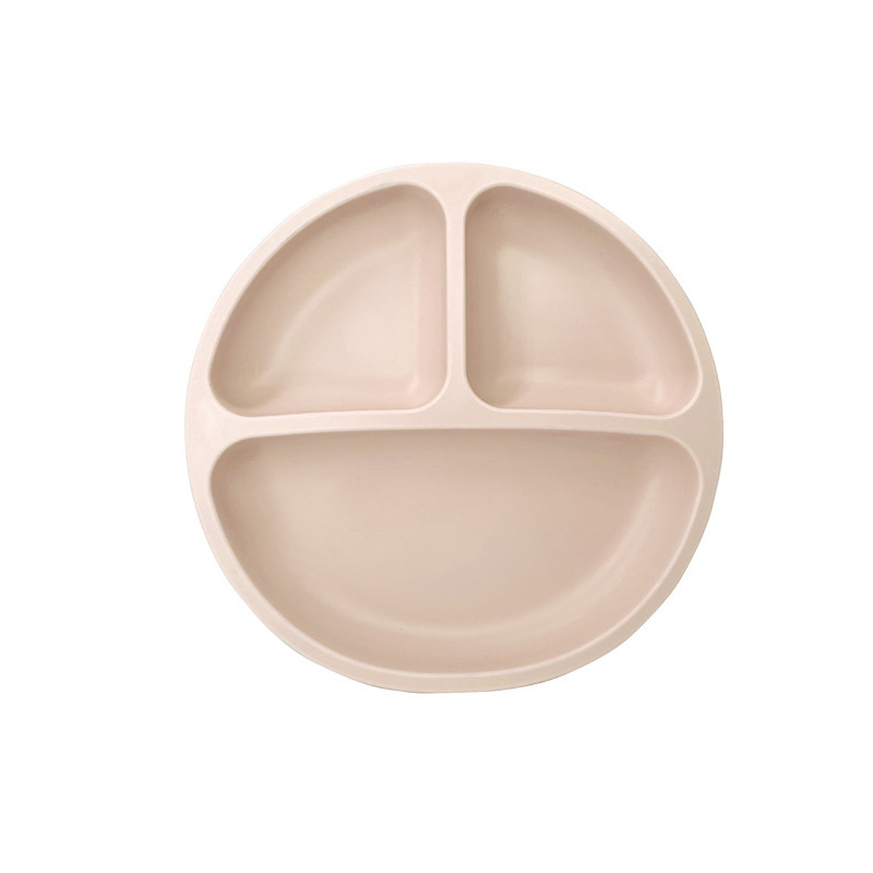 Mircowave Safe BPA Free Baby Silicon Plate for babies Feeding Silicone Plate Holder