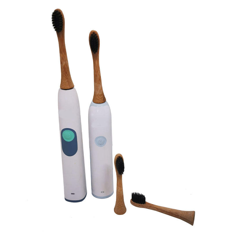 100% Bamboo Electric Toothbrush Head Biodegradable Soft Bristle Alternative for Home Use