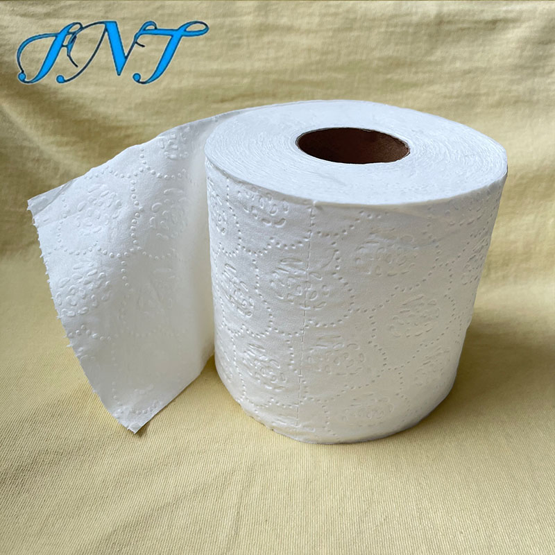 1ply/2ply/3ply/4ply Customized Factory Wholesale Bamboo/Wood/Recyclepulp Embossed Bathroom Toilet Tissue Roll