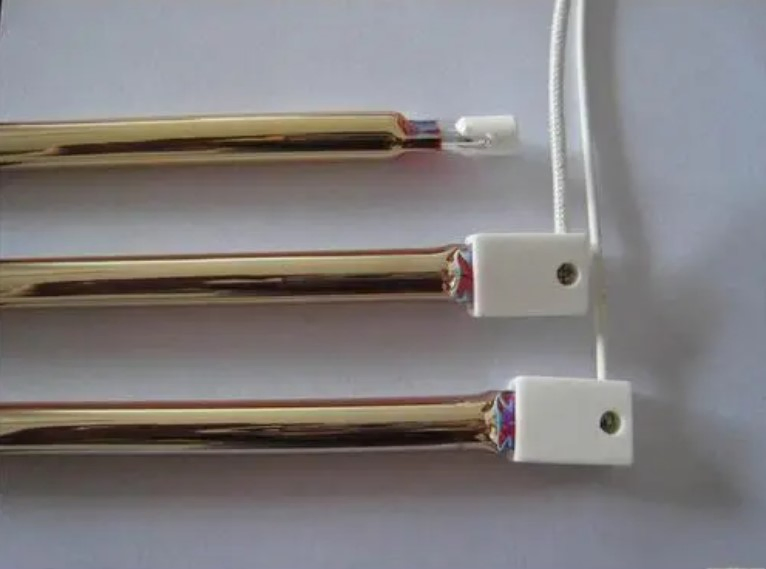 220V Electric Halogen Quartz Heating Tube 50cm 1500W Halogen Infrared Heater Lamp