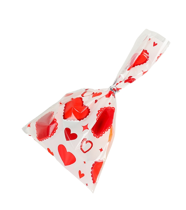 Hot Sale Flat Pocket Packaging Bag Custom Printing Plastic Party Treat Bags Candy Packaging Bags