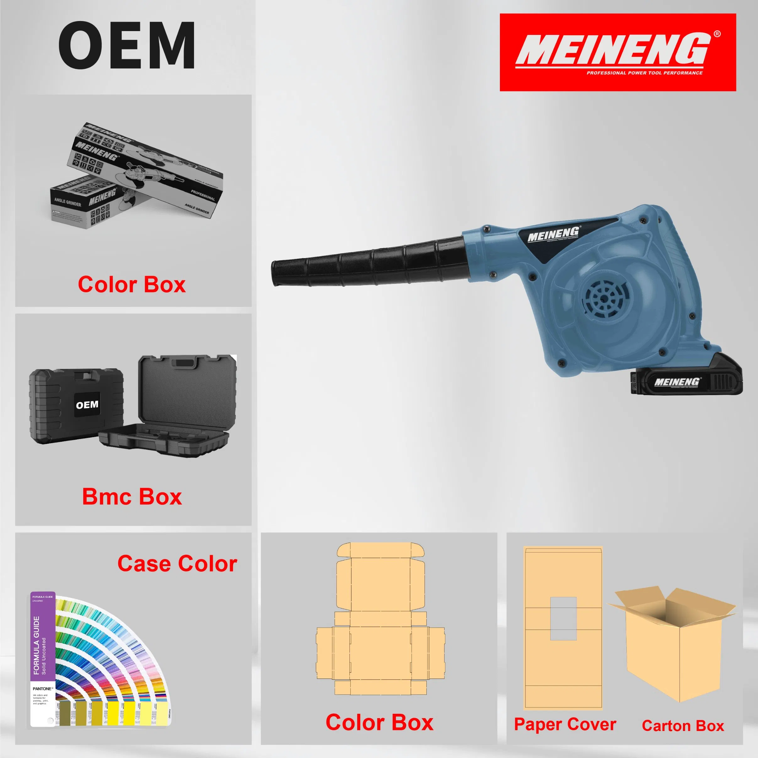 Powerful 9029 Electric Blower and Vacuum for Yard Cleanup