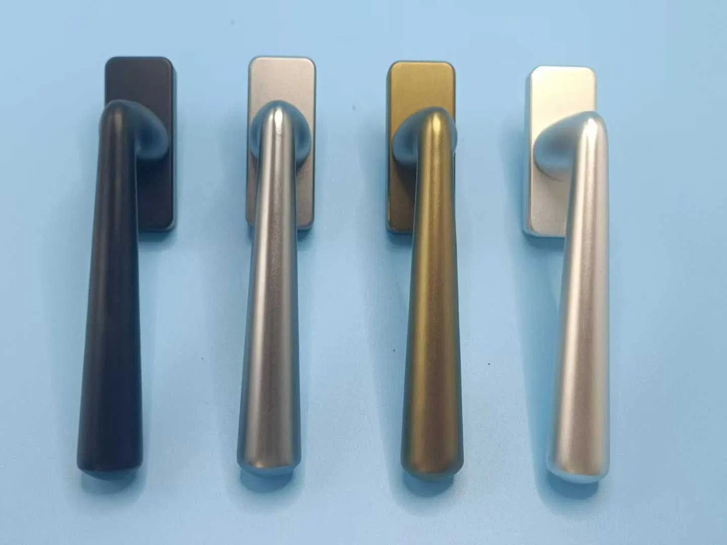 Professional Spindle Handles Aluminum Alloy Long Plate Window and Door Handle