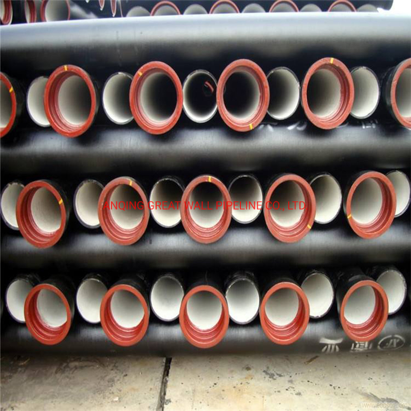 Premium ISO2531 Bitumen Coated Ductile Iron Pipe K9 for Global Distribution