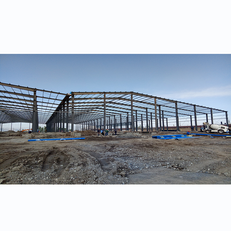 Factory Quick Built Prefab Houses Steel Structure Warehouse with Drawing