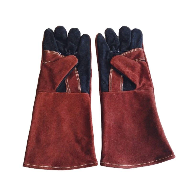 Heavy-Duty Cowhide Leather Baking Mittens for Ultimate Protection