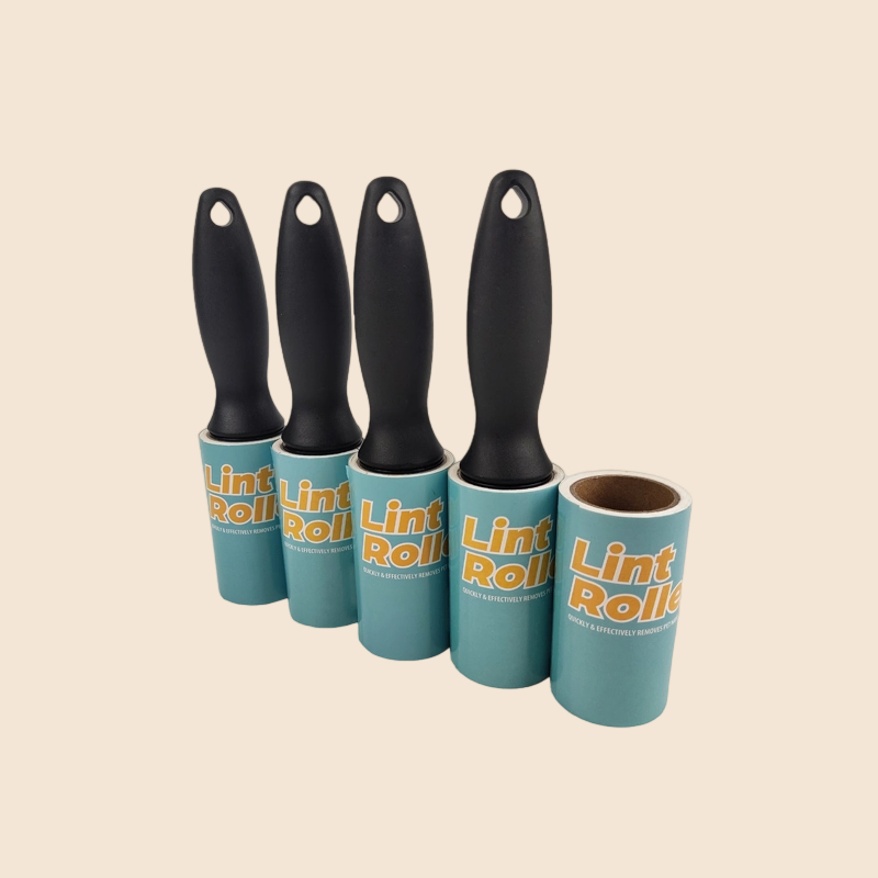 Extra Sticky Lint Cleaner Rolling Dust Cleaning Adhesive Paper Lint Roller for Clothes