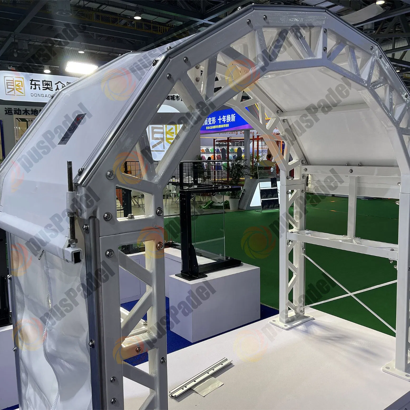Good Quality Easy Installation Outdoor Padel Tennis Field Cover Padel Court Roof Aluminium Tent