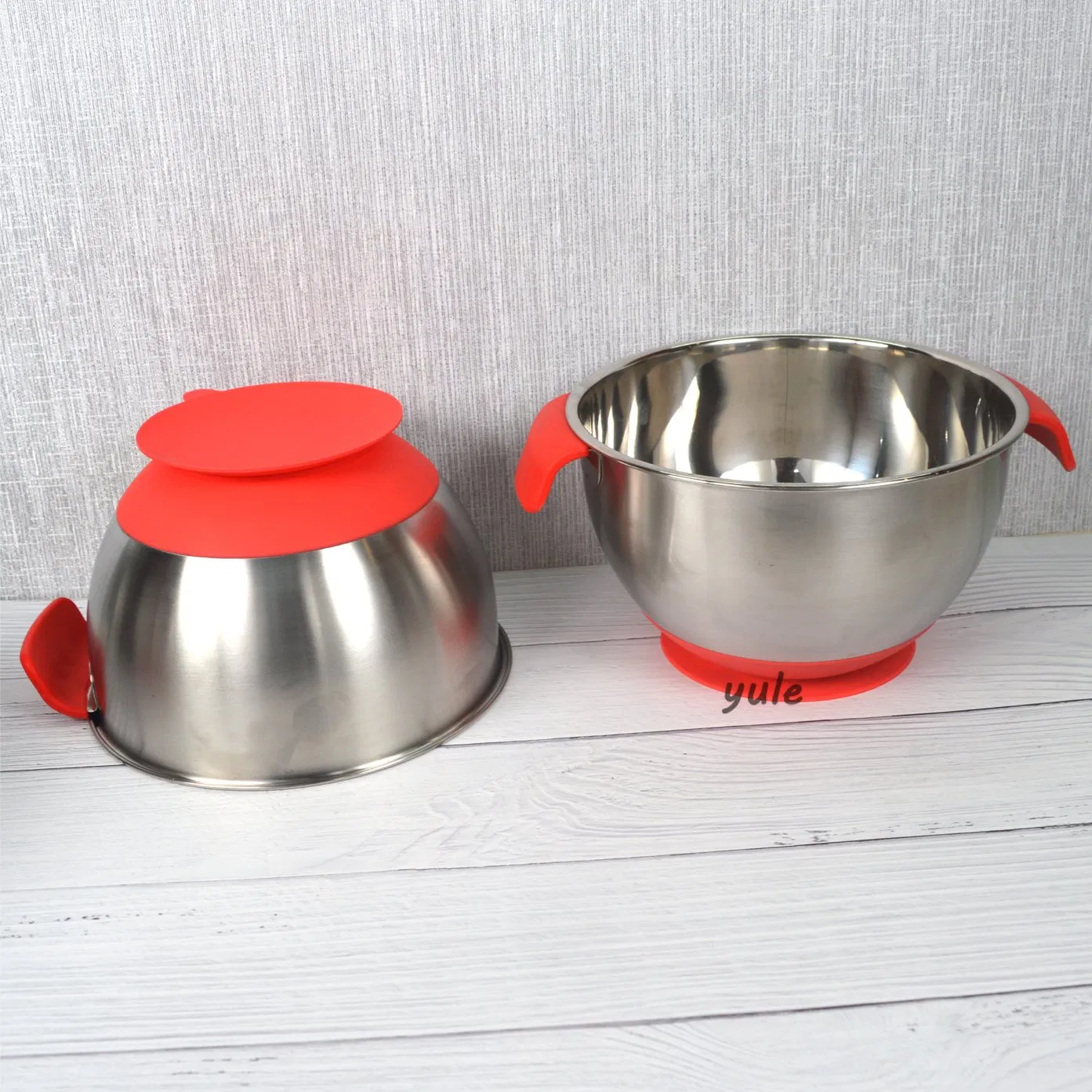 Fruit Preparation Bowl with Handle Mixing Bow Kitchenwarel Salad Bowl
