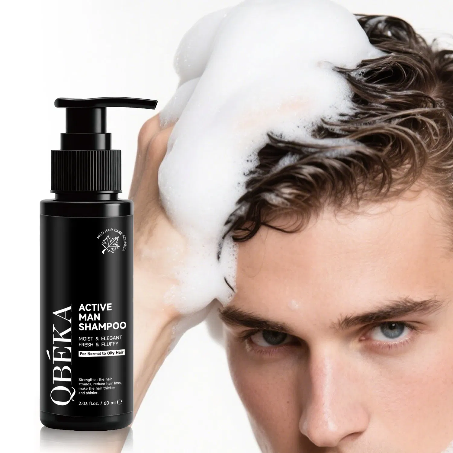 Hot-Selling Men's Shampoo Anti Dandruff Oil Control Anti Hair Loss Volumizing Refreshing