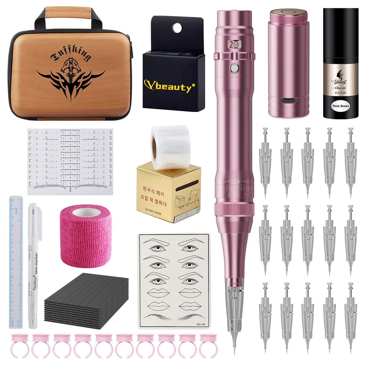 High Quality Permanent Makeup Machine Set Microblading Eyebrow Lip Permanent Makeup Machine